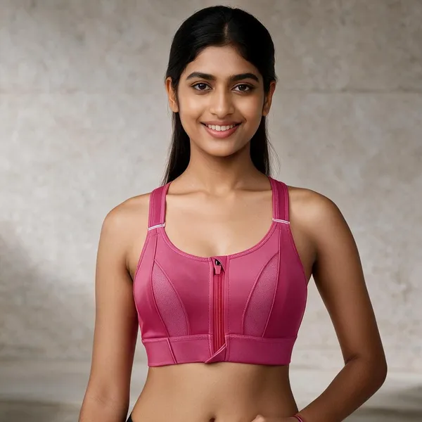 Pink_Cotton_Racerback_Sports_Bra_For_Women