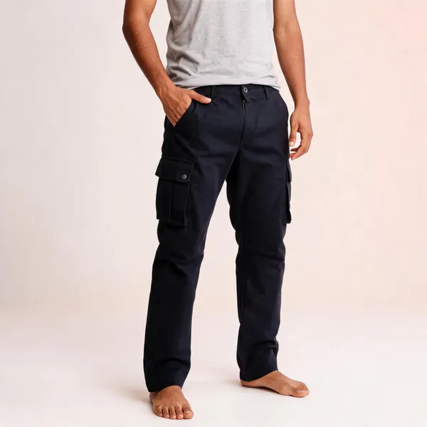 Black_Cotton_Cargo_Pants_For_Men