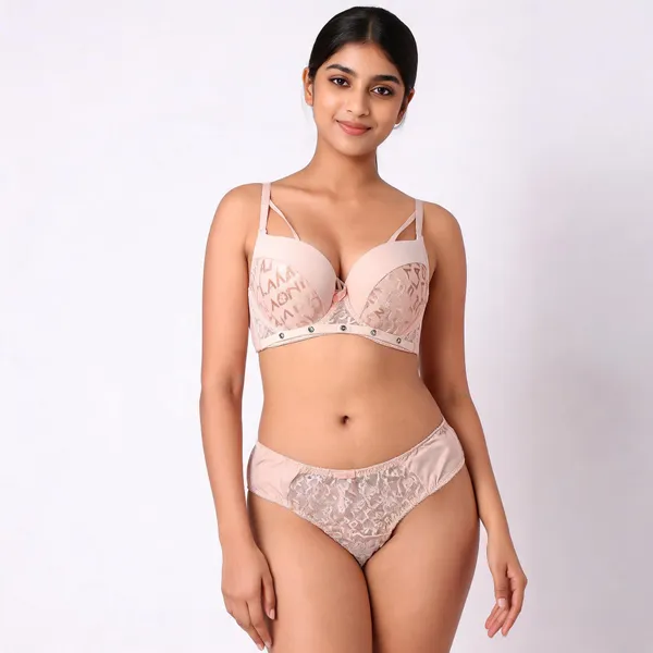 Blush_Lace_Moulded_Cup_Lingerie_Set_For_Women