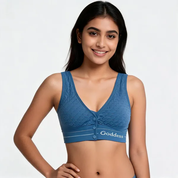 Blue_Cotton_Front-Button_Bra_For_Women