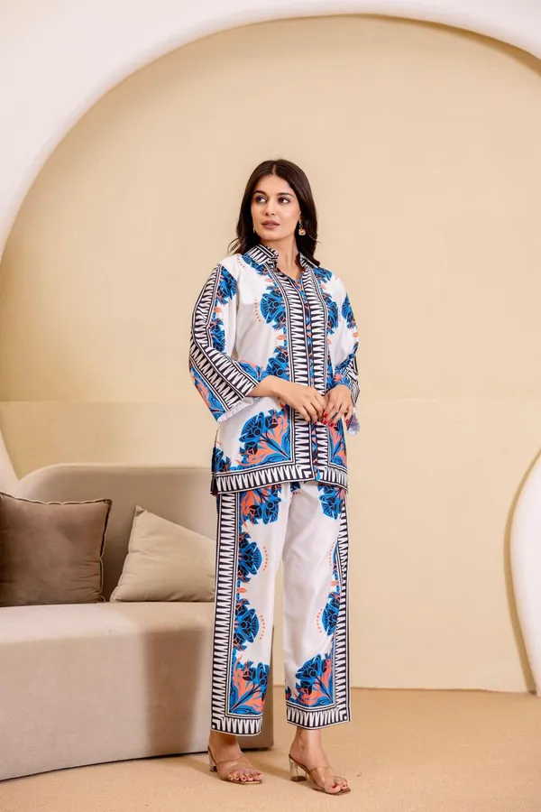 White_Printed_Relaxed_Fit_Co-Ord_Set_for_Women