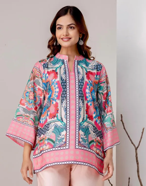 Pink_Printed_Kurta_Pant_Set_for_Women