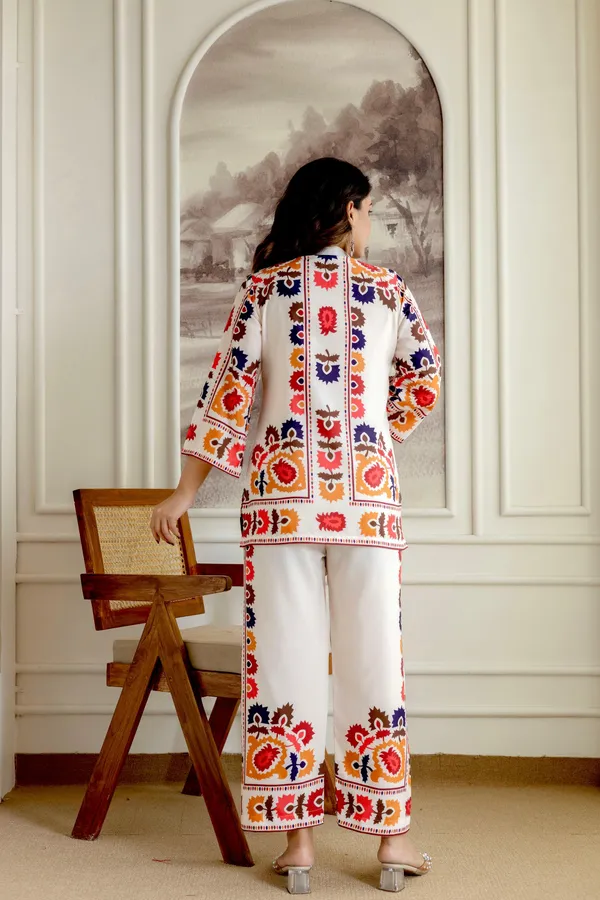 CREAM_Cotton_Printed_Cordset_For_Women