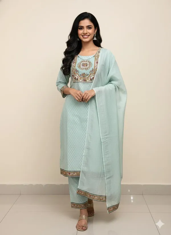 Mint_Green_Embroidered_Straight_Kurta_Set_for_Women