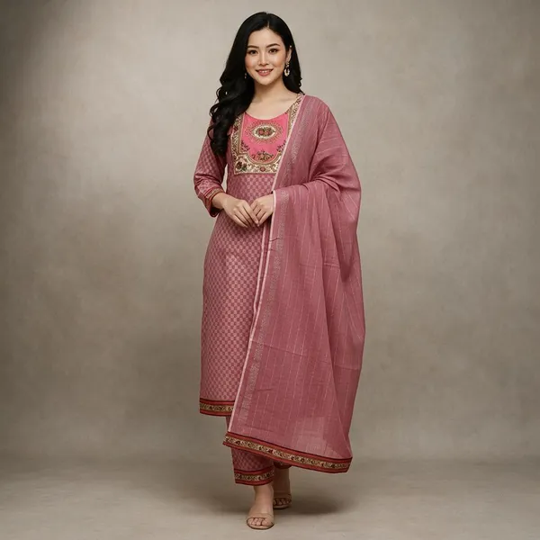 Pink_Cotton_Straight_Embroidered_Kurta_Set_For_Women
