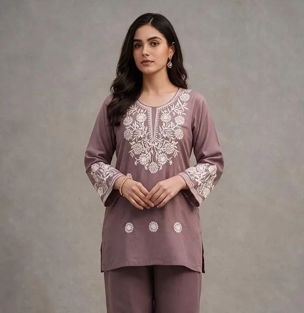 Dusty_Pink_Cotton_Printed_Kurta_Set_For_Women
