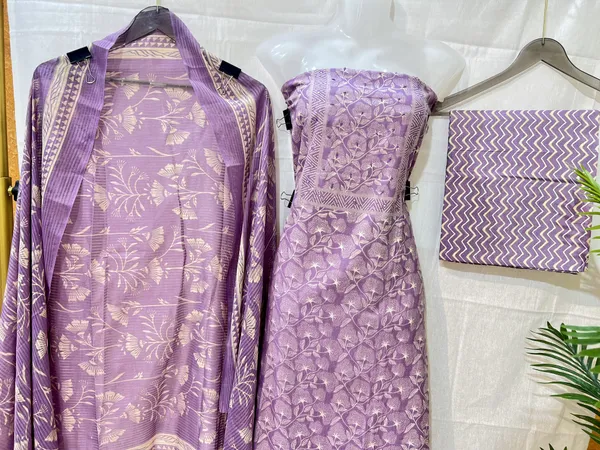 Purple_Printed_Three_Piece_Suit_Set_for_Women