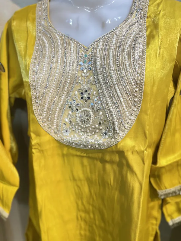 Yellow_Embroidered_Straight_Kurta_Pant_Set_for_Women