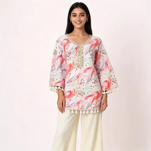 Pink_Schiffli_Co_Ord_Set_For_Women
