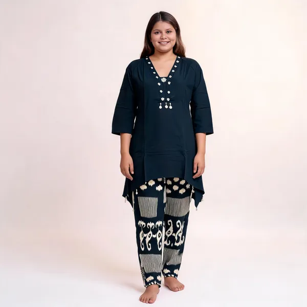 Black_Rayon_Co_Ord_Set_For_Women