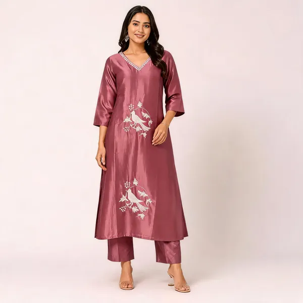 Mauve_Crepe_Satin_Co_Ord_Set_For_Women
