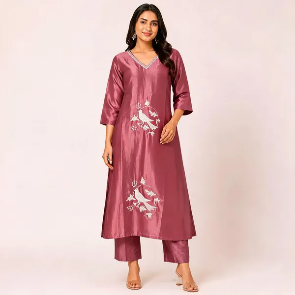 Mauve_Crepe_Satin_Co_Ord_Set_For_Women