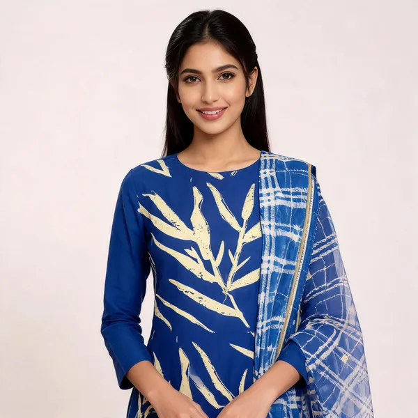 Blue_Cotton_Unstitched_Suit_With_Dupatta_For_Women