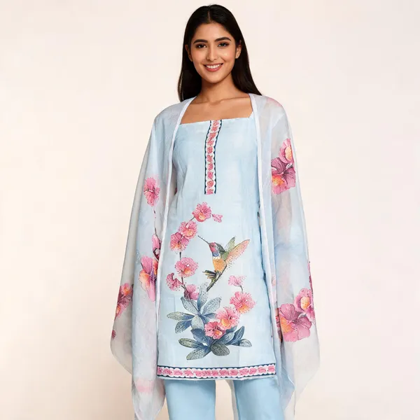 White_Linen_Unstitched_Suit_With_Dupatta_For_Women