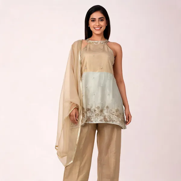 Beige_Chanderi_Silk_Suit_Set_With_Dupatta_For_Women