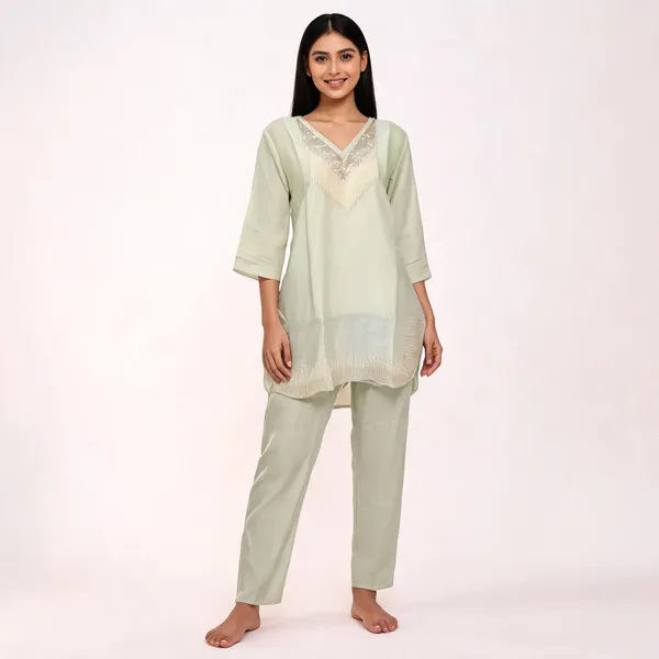 Light_Green_Crush_Tissue_Co_Ord_Set_For_Women