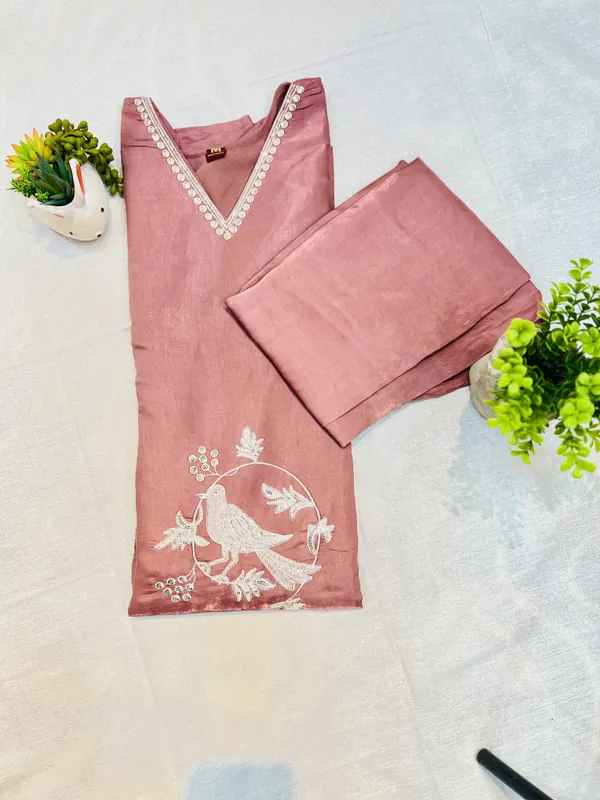 Mauve_Straight_Kurta_Set_for_Women
