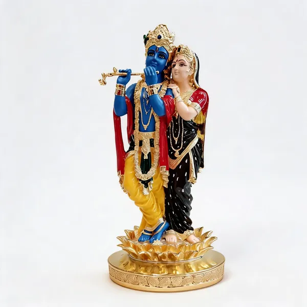 Multicolor_Marble_Powder_Radha_Krishna_Idol
