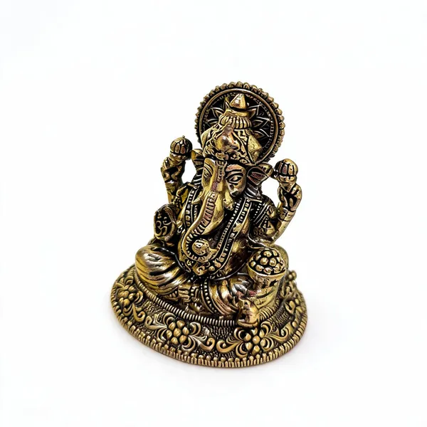 Gold_Brass_Ganpati_Idol