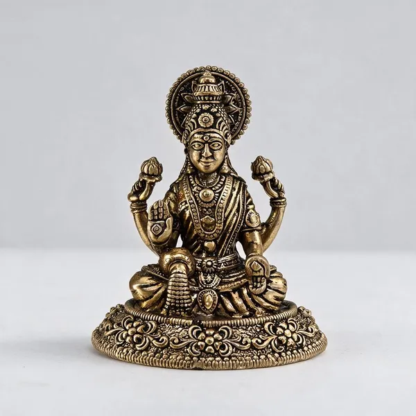 Gold_Brass_Lakshmi_Idol_For_Decor_And_Puja