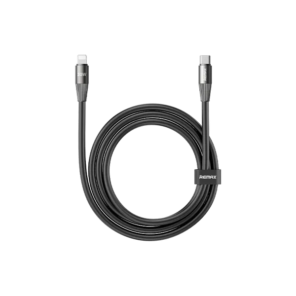 REMAX_Reno_Series__Zinc_Alloy_Silicone_Data_Cable__1.2M
_CB30
(C-C)__65W

