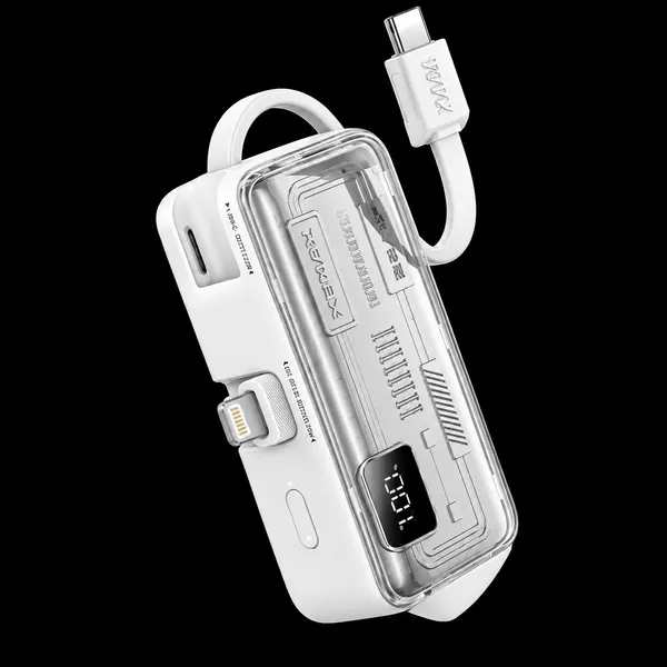 Shakoo_Series_Emergency_Built-In_Type-C_Cable_Fast_Charging_Power_Bank_Qc22.5_5000MahFp-108