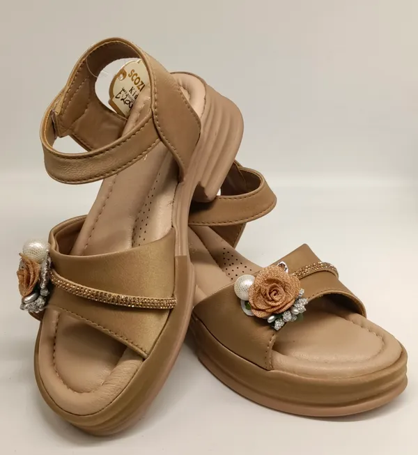 Tan_Synthetic_Floral_Embellished_Sandals_for_Women