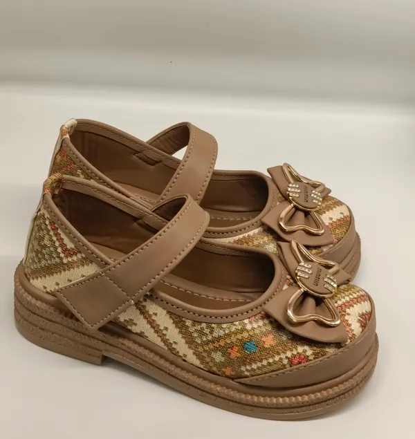 Beige_Textile_Mary_Jane_Shoes_for_Girls