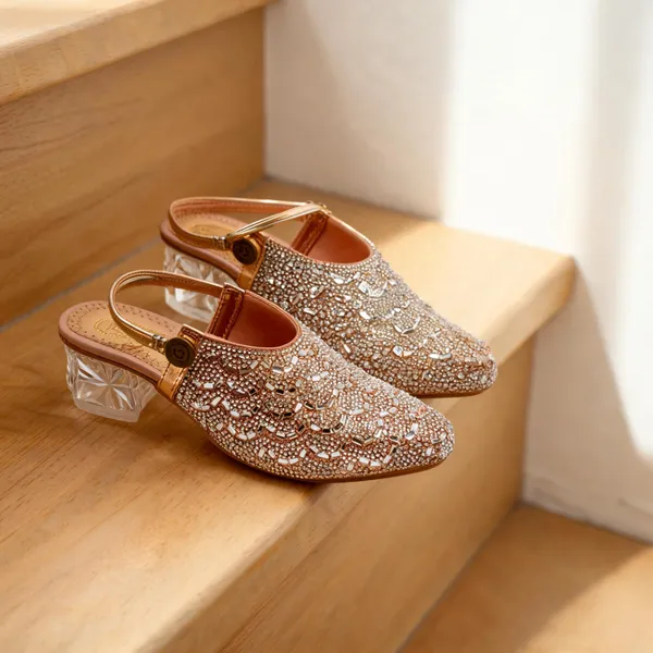 Gold_Synthetic_Embellished_Slingback_Ethnic_Heels_For_Women