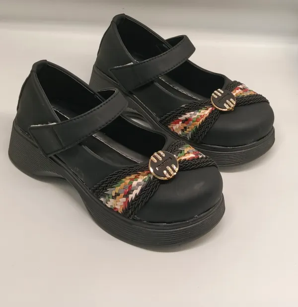 Black_Synthetic_Mary_Jane_Flats_for_Women