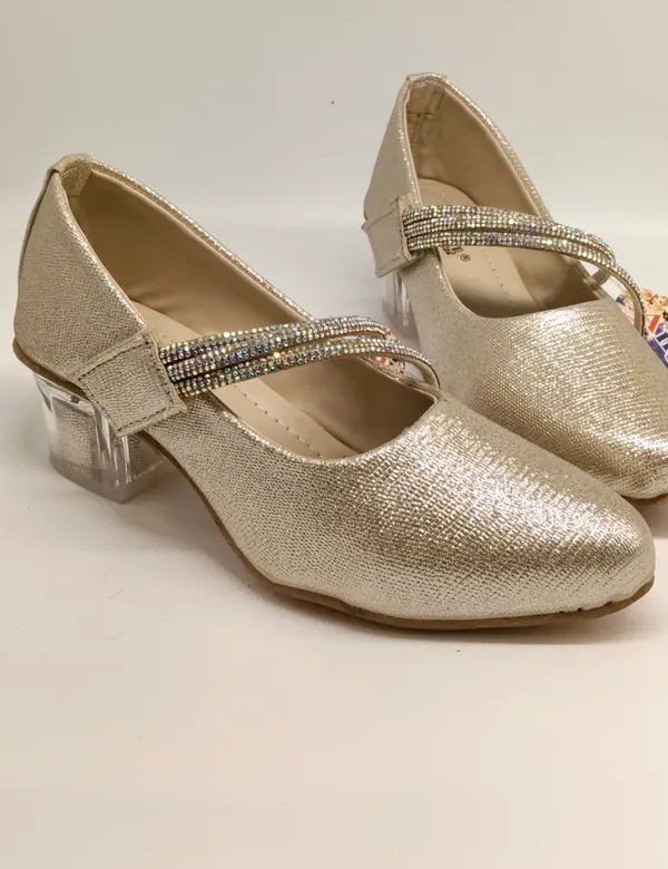 Gold_Textured_Mary_Jane_Block_Heel_Pumps_for_Women