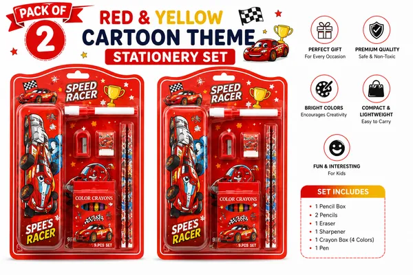 Cartoon_Theme_Stationery_Set_Pack_Of_2