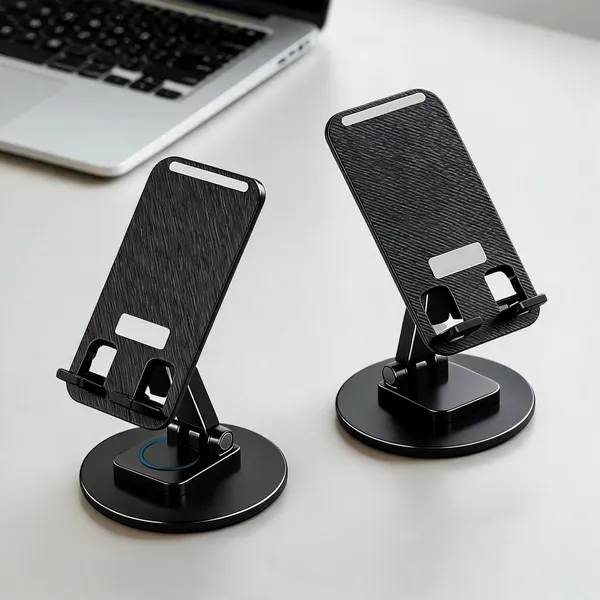 Black_Plastic_&_Metal_Rotating_Adjustable_Mobile_Stand
