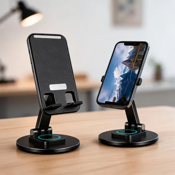 Black_Plastic_&_Metal_Rotating_Metal_Mobile_Stand_(Pack_of__2_)