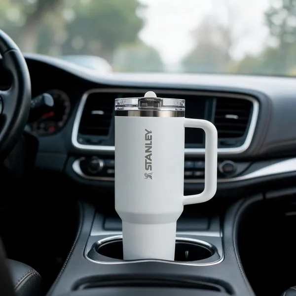 White_Stainless_Steel_Stainless_Steel_Travel_Tumbler