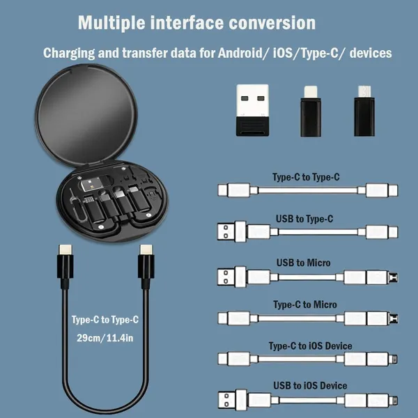 Black_Cable_Organizer_Phone_Holder_With_Charging_Adapters