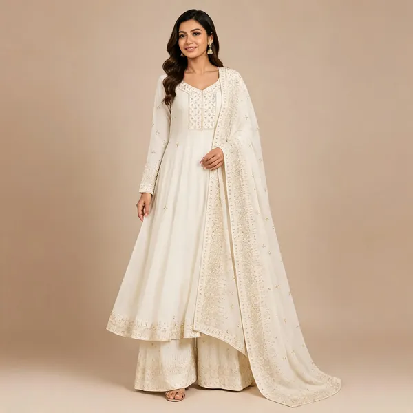 White_Cotton_Kurta_Set_For_Women