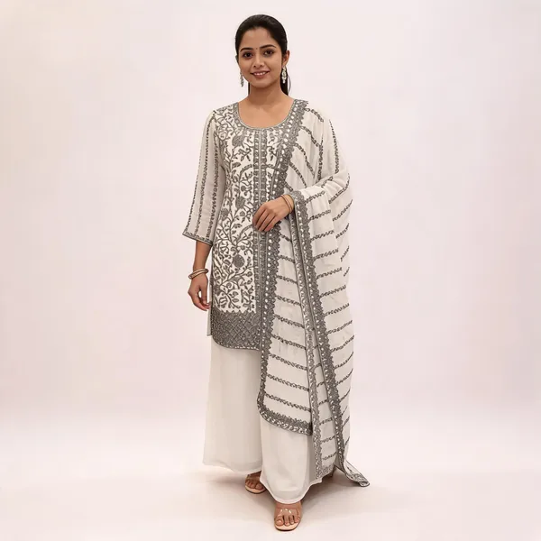 White_Cotton_Kurta_Set_For_Women