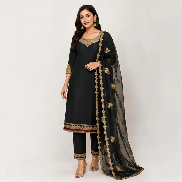 Grey_Cotton_Kurta_Set_For_Women