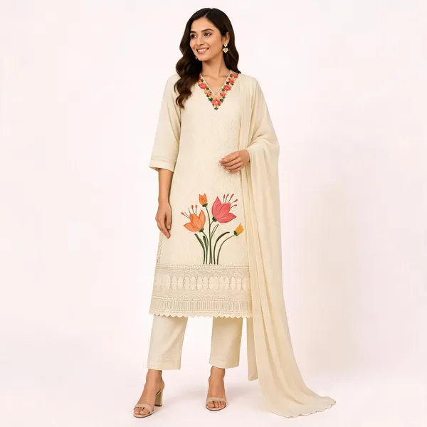 Pink_Cotton_Kurta_Set_For_Women