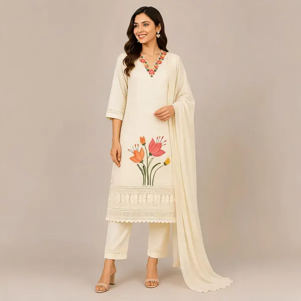 Pink_Cotton_Kurta_Set_For_Women