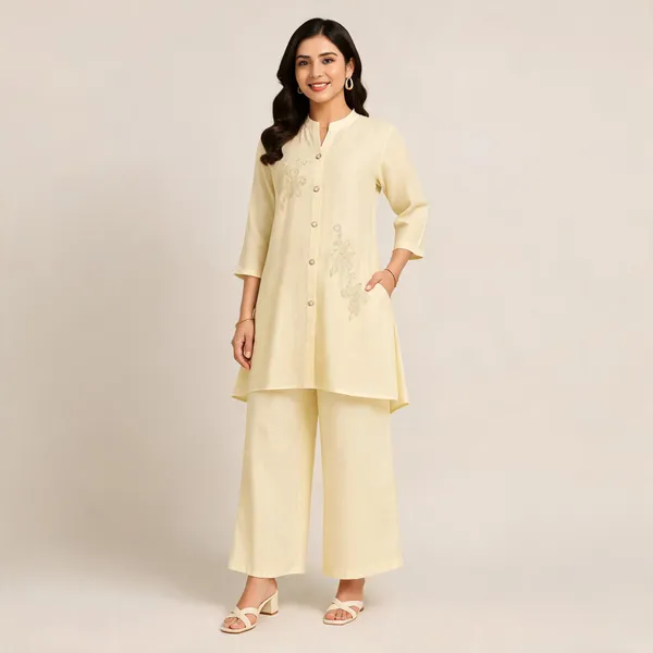Cream_Cotton_Co-Ord_Set_For_Women