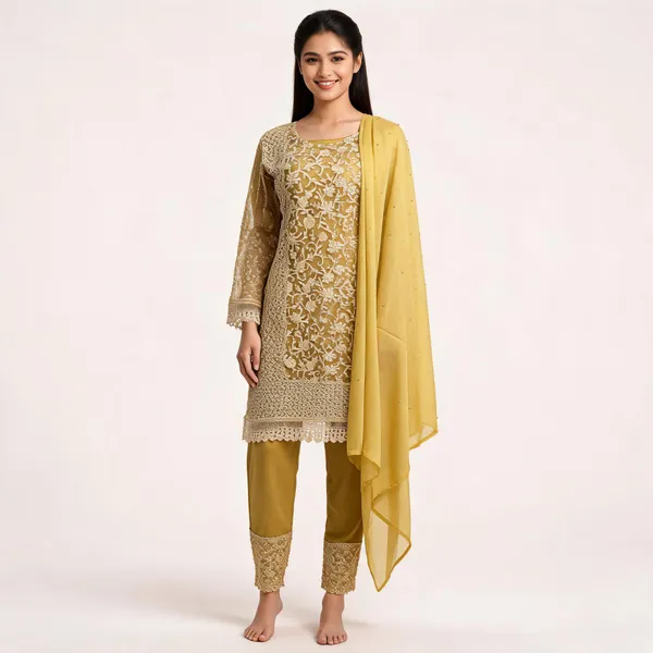 Mehendi_Net_Kurta_Set_For_Women