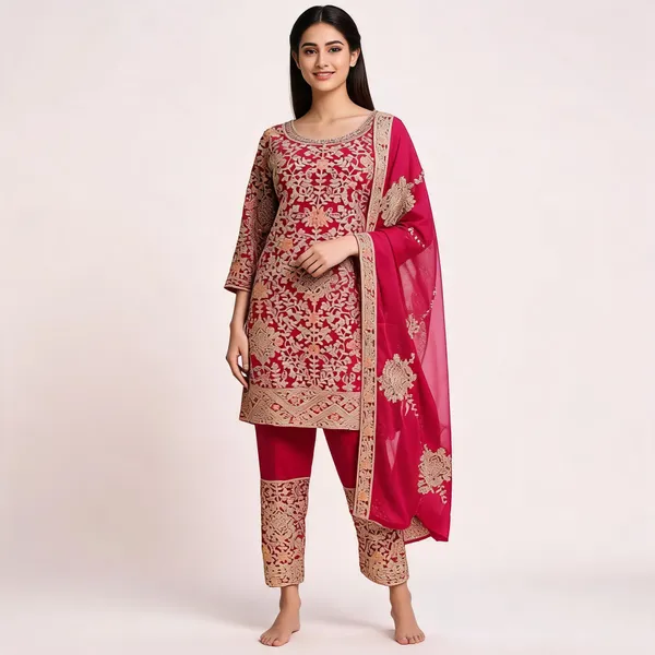 Rani_Georgette_Kurta_Set_For_Women