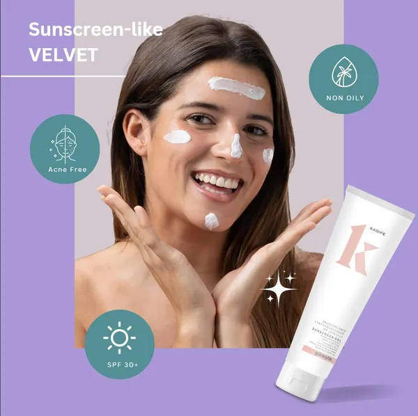 Kadife_Sunscreen_Gel_Broad_Spectrum_Uv_Protection_Spf_30_Pa_Lightweight_Non_Greasy_Formula_With_Vitamin_C_E_For_All_Skin_Types_50_Ml