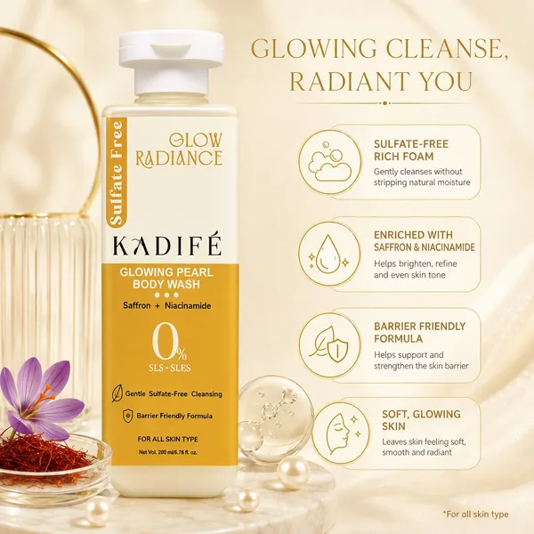 Kadife_Glowing_Pearl_Saffron_Niacinamide_Body_Wash