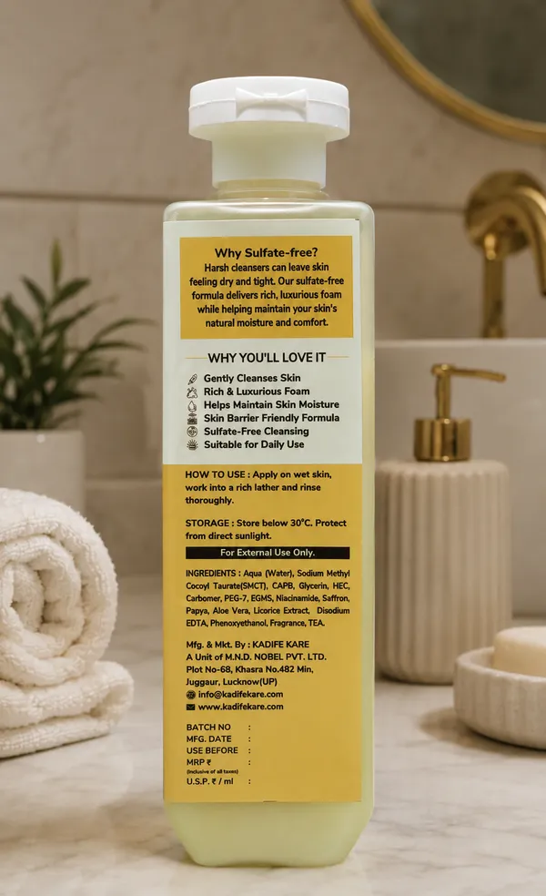 Kadife_Glowing_Pearl_Saffron_Niacinamide_Body_Wash