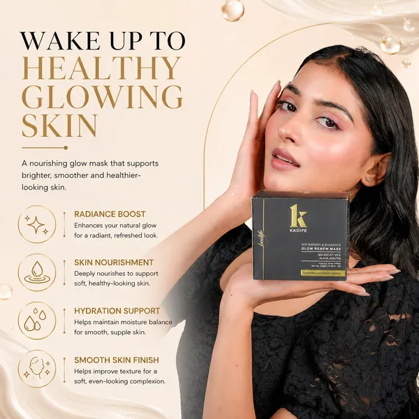 Kadife_Glow_Renew_Face_Mask_With_Sea_Boost_Vitamin_E_Alpha_Arbutin_Nourishing_Radiance_Care_For_All_Skin_Types_Weekly_Skincare_Treatment_300_Gm