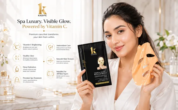 Kadife_Tropical_Vitamin_C_Mould_Mask,_Vitamin_C_Skin_Brightening_Hydrating_Facial_Mask_With_Marine_Botanical_Minerals_Moisturizing_Calming_Care_25g_Single_Use_-_Pack_of_2