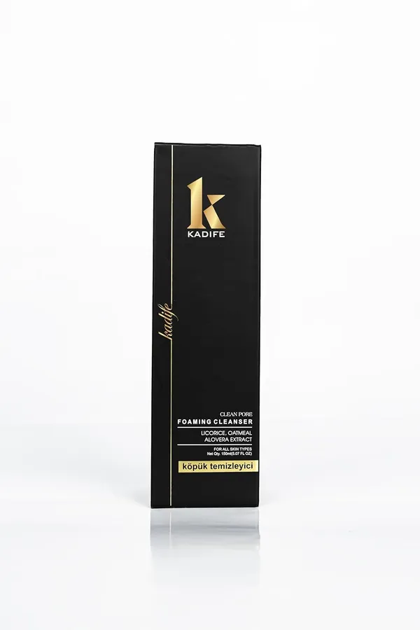 Kadife_Clean_Pore_Foaming_Face_Cleanser_With_Licorice_Oatmeal_Aloe_Vera_Deep_Pore_Cleansing_Oil_Control_Gentle_Exfoliating_Face_Wash_For_All_Skin_Types_150_Ml